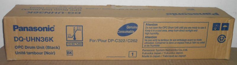 Panasonic Drum Unit Black Drum DQ-UHN36K for DP C322 C262 Box C