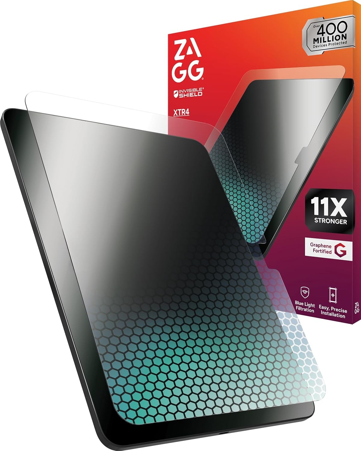 XTR4 Screen Protector for iPad 11-inch & 10.9-inch – 11X Stronger, Anti-Reflecti