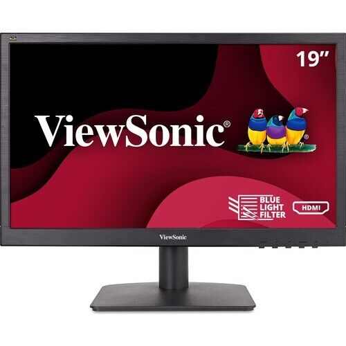 ViewSonic VA1903H 19-Inch WXGA 1366x768p 16:9 Widescreen Monitor with Enhanced V
