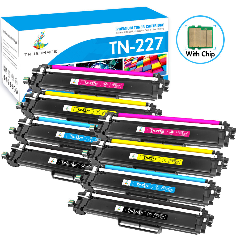 TN227 Toner HIgh Yield For Brother MFC-L3770CDW HL-L3270CDW HL-L3290CDW LOT 8PK