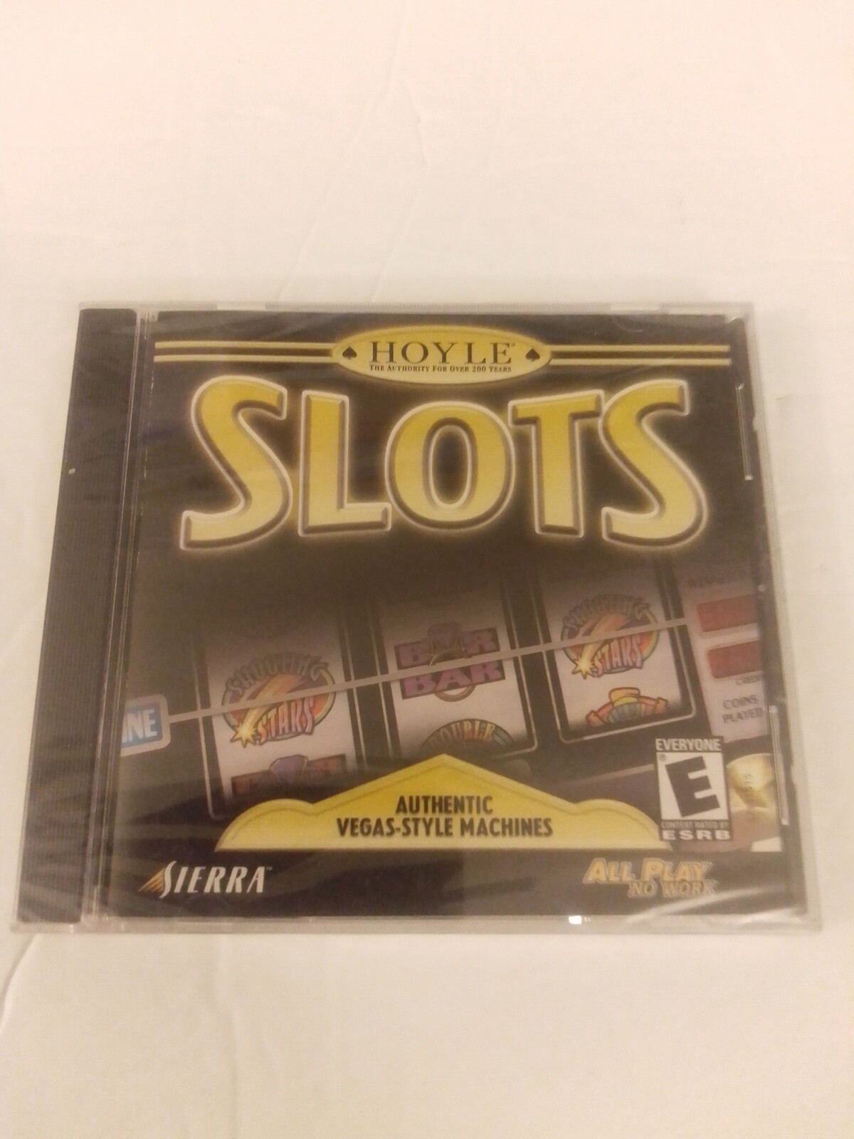 Hoyle Slots From Sierra 2001 Jewel Case Edition For WIndows Brand New Sealed