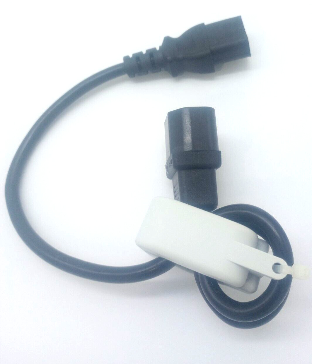 Manhattan Power Cable IEC320-C13-CEE7 Black 6 Ft./1.8m Extension