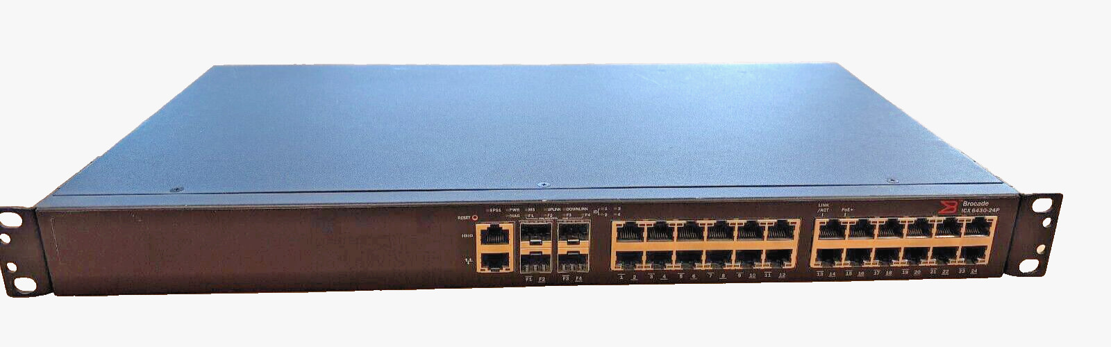 Brocade Ruckus ICX6430-24P  1 GbE SFP Switch