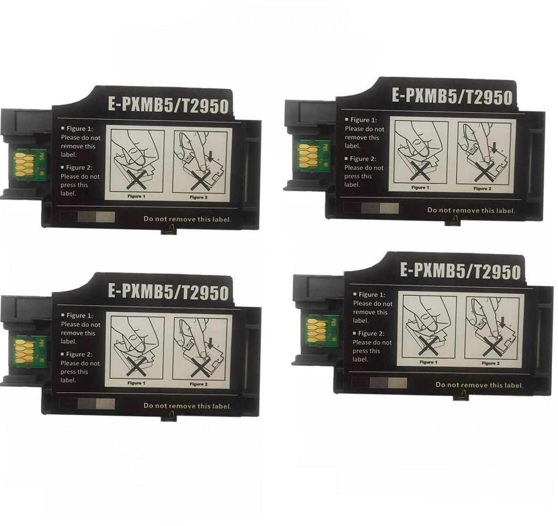 T2950 Maintenance Box 2950 Compatible for Workforce WF-100 wf100 Printer 4-Pack