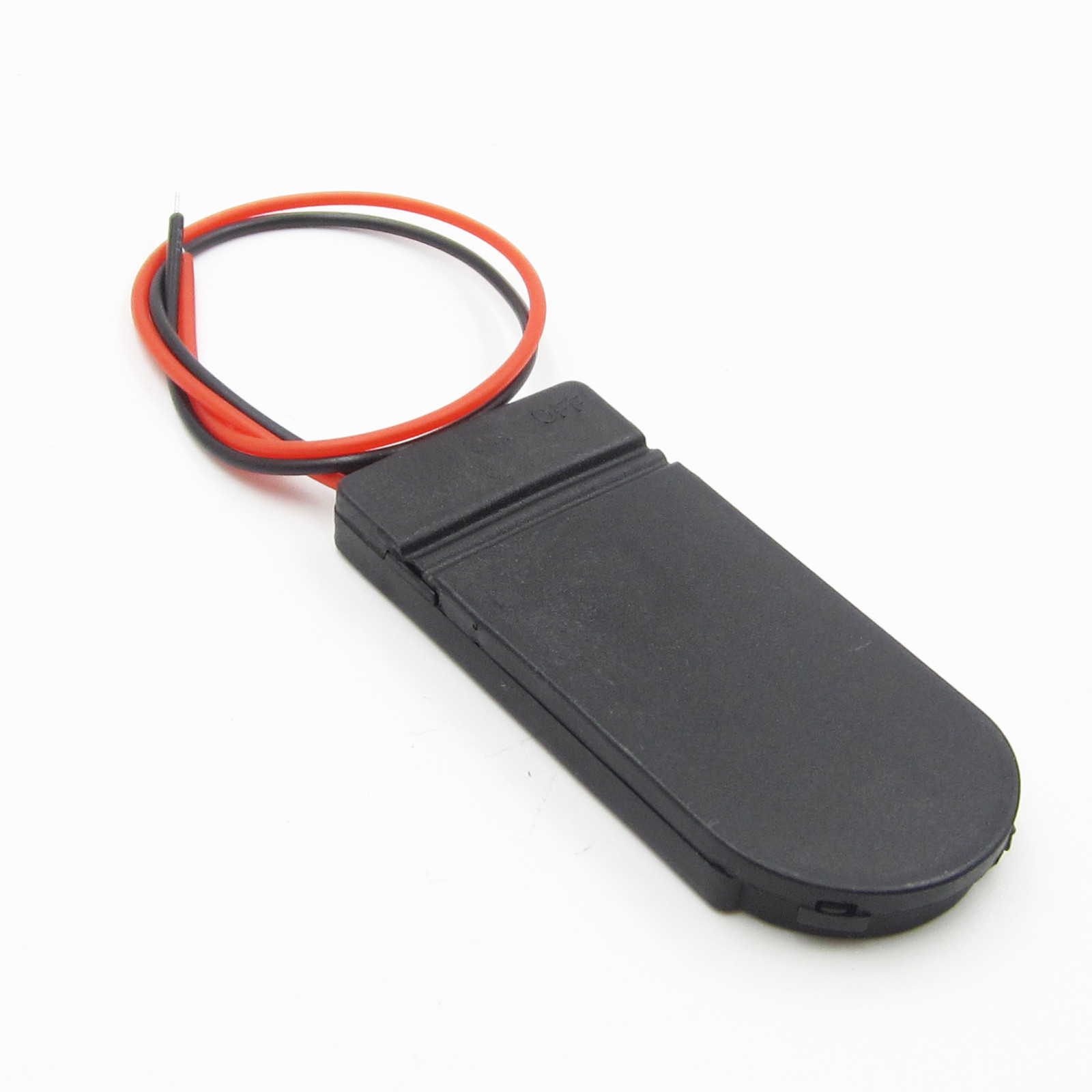 5PCS CR2032 Button Coin Cell Battery Socket Holder Case Cover With ON/OFF