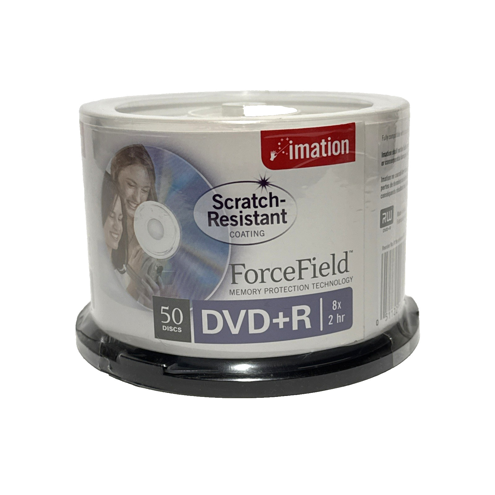 Imation ForceField DVD+R 50 Discs Scratch Resistant New Sealed Rare