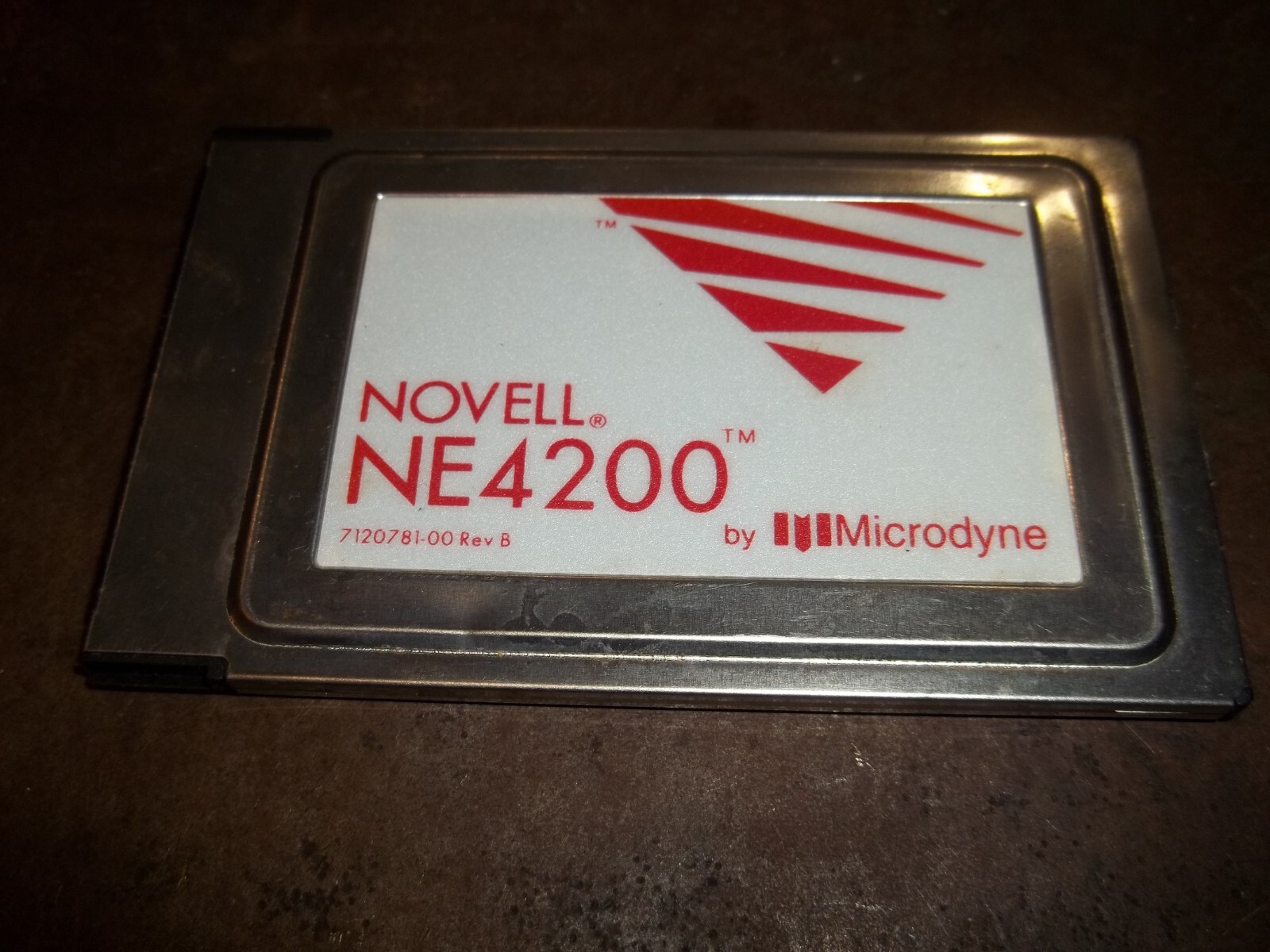 MICRODYNE NOVELL NE4200 7120790-00 REV A NETWORK DRIVER CARD (BIN27)
