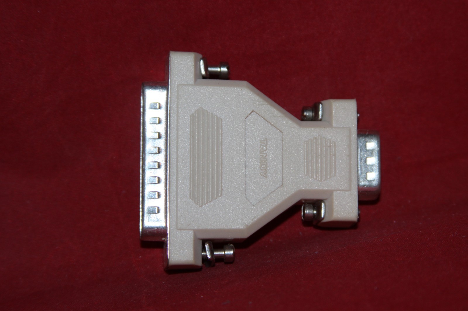 Serial (COM) Adapter RS-232, Tandy DB25 Male to DB9 Male Converter
