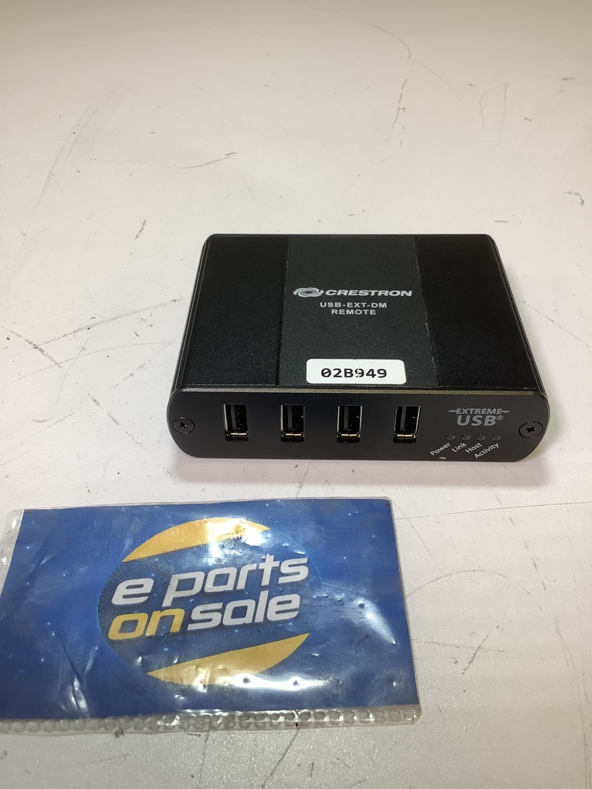 Crestron USB-EXT-DM-REMOTE 4-USB over Ethernet Extender, Black RD-Q7B