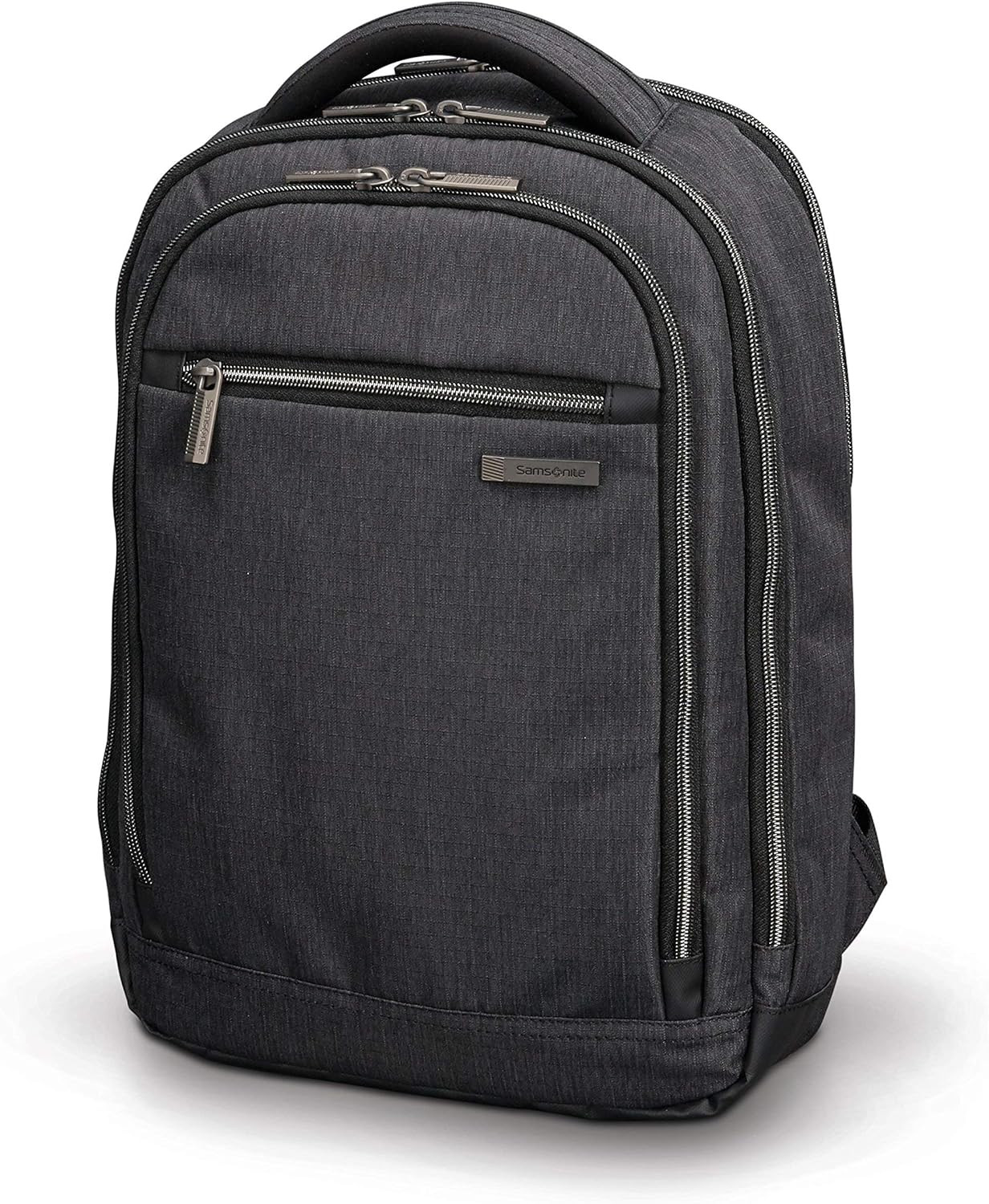 Modern Utility Mini Laptop Backpack, Charcoal Heather, One Size