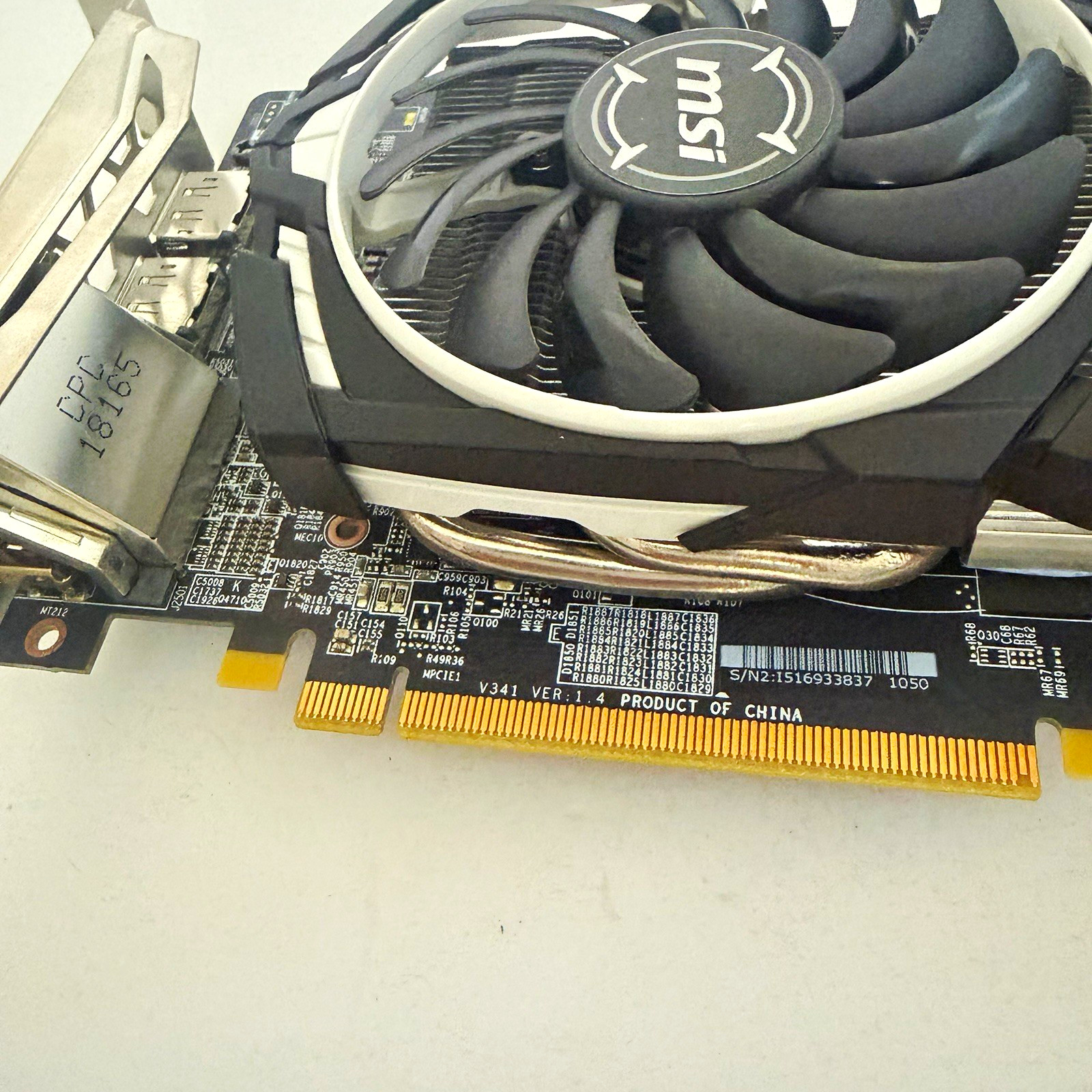 MSI Radeon RX 580 ARMOR 8G OC 8GB GDDR5 PCIe x16 DirectX 12 DP HDMI