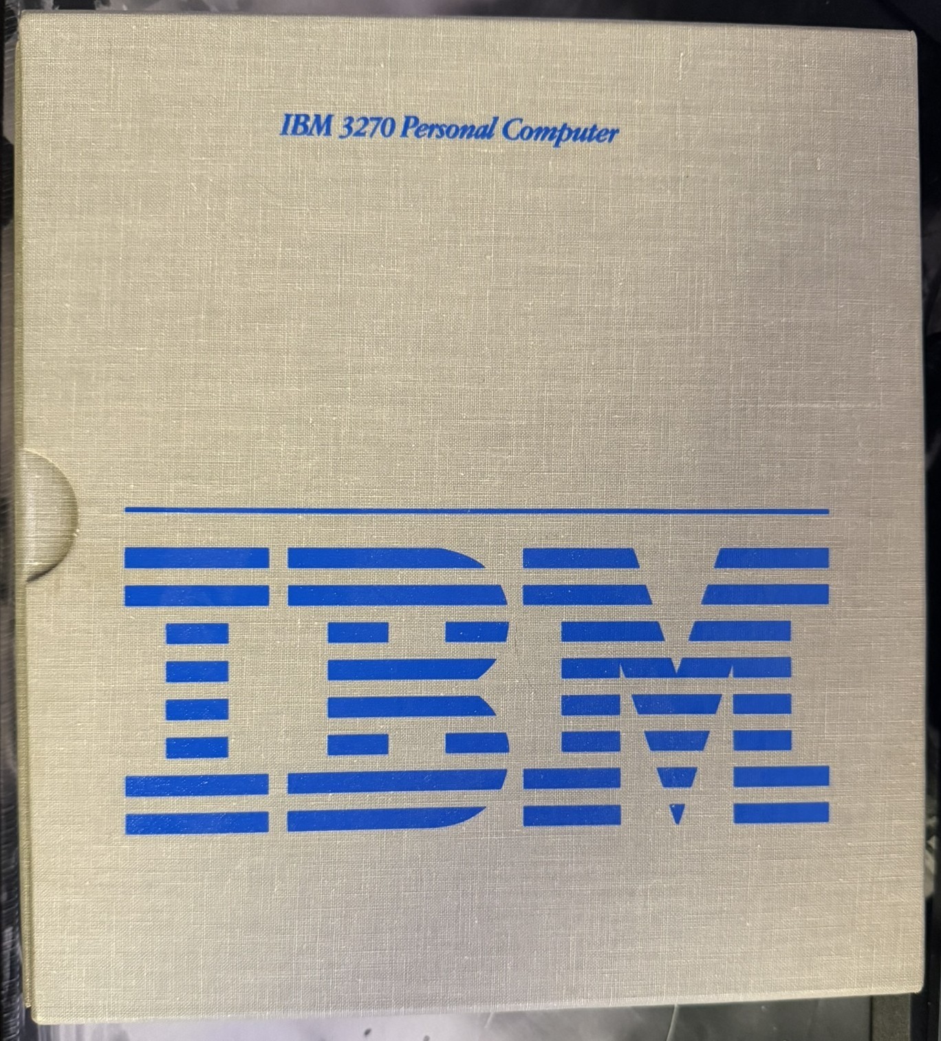 1985 IBM 3270 PC AT Guide To Operations Manual Binder 6168570 4 Floppy Disks