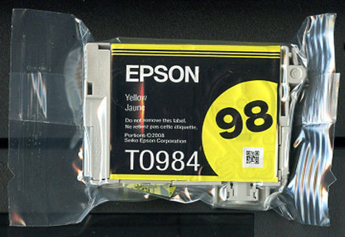 NEW Epson 98 Yellow Ink Genuine Artisan 800 837 High Yield T098420