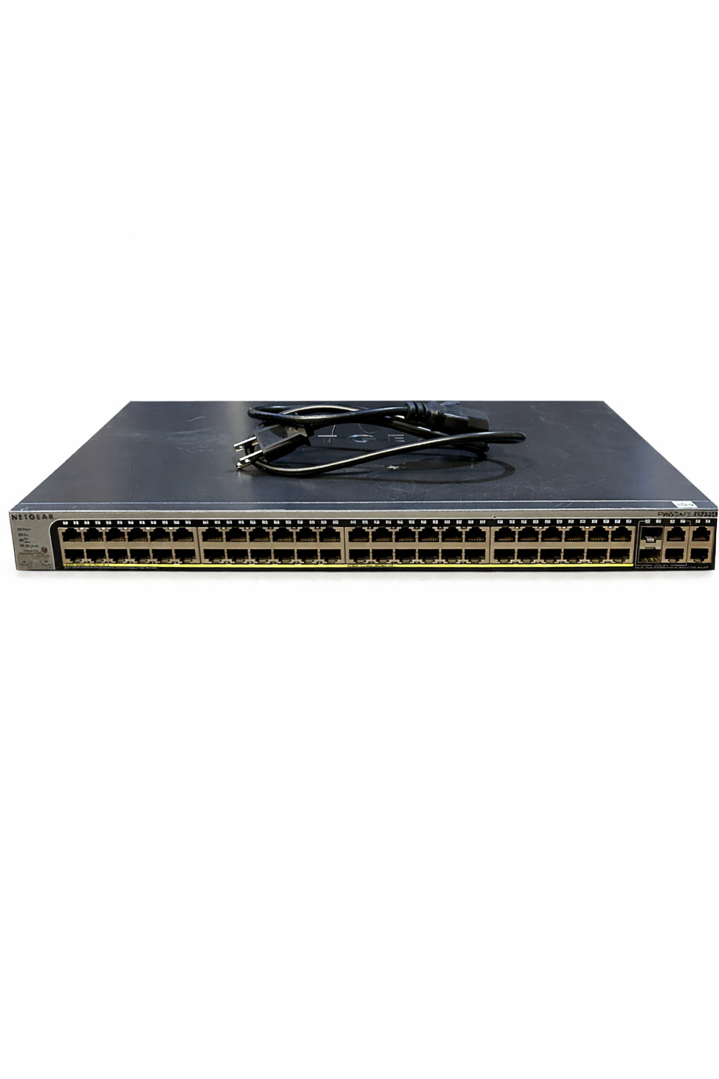 NETGEAR ProSafe FS752TP 48-Port 100Mbps Ethernet PoE, x6 1Gb Ports - Grey