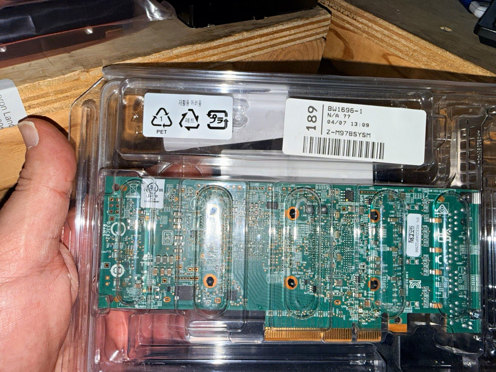 Dell QLogic Marvell FastLinQ QL41164HFRJ 33M0K Quad 4-Port 10GbE RJ45 PCIe