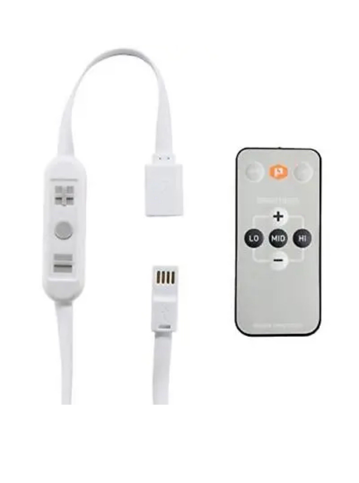 Luminoodle USB Switch &Dimmer Female to Male On Off Switch Wireless Remote