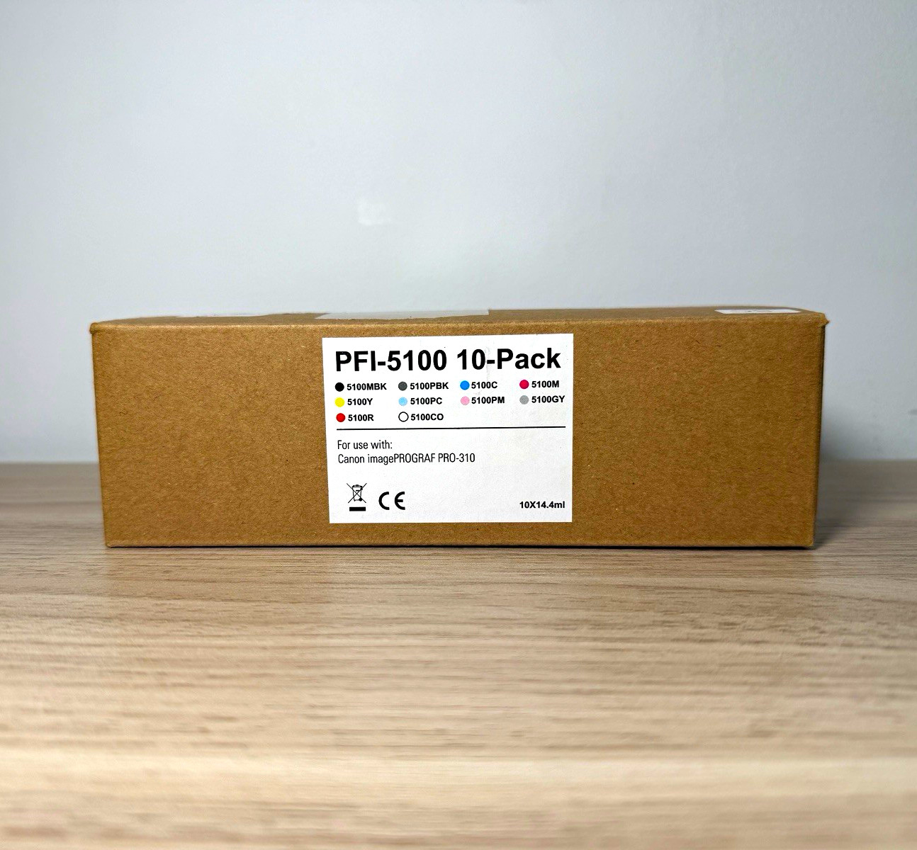 PFI-5100 Compatible 10-Pack Ink Cartridges for Canon imagePROGRAF PRO-310