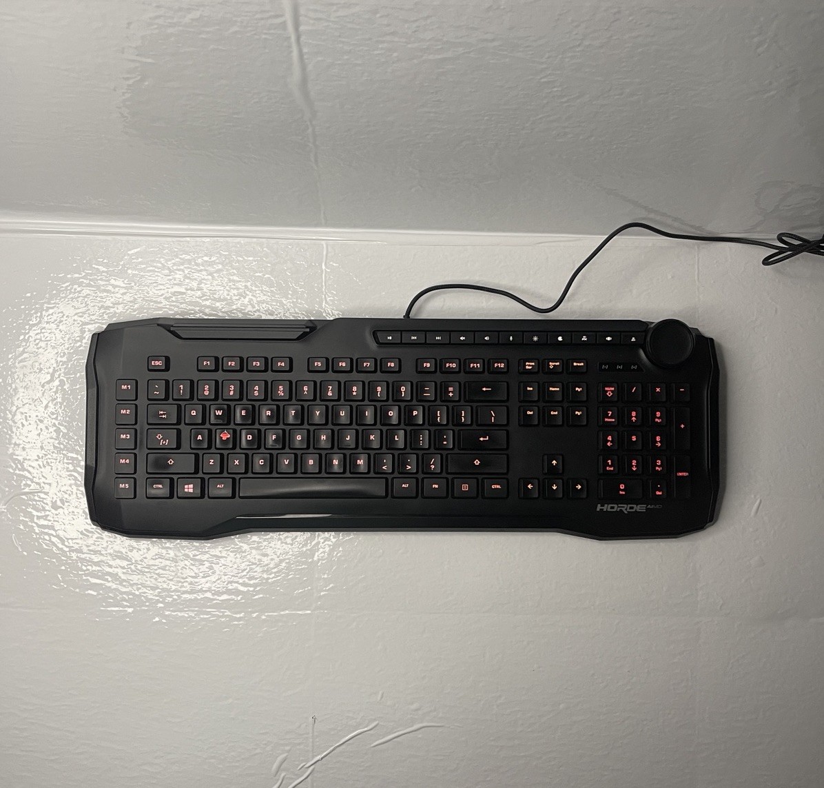 ROCCAT Horde Aimo Membranical RGB Gaming Keyboard