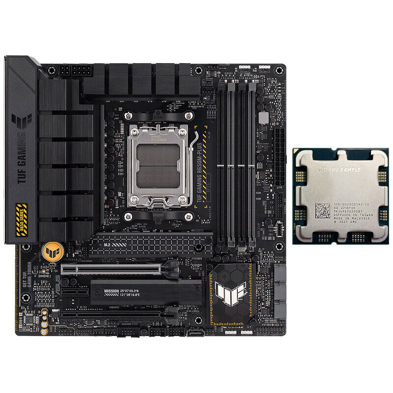 Asus TUF GAMING B650M-PLUS Motherboard AMD Ryzen 5 7600X ES Processors 65W CPU