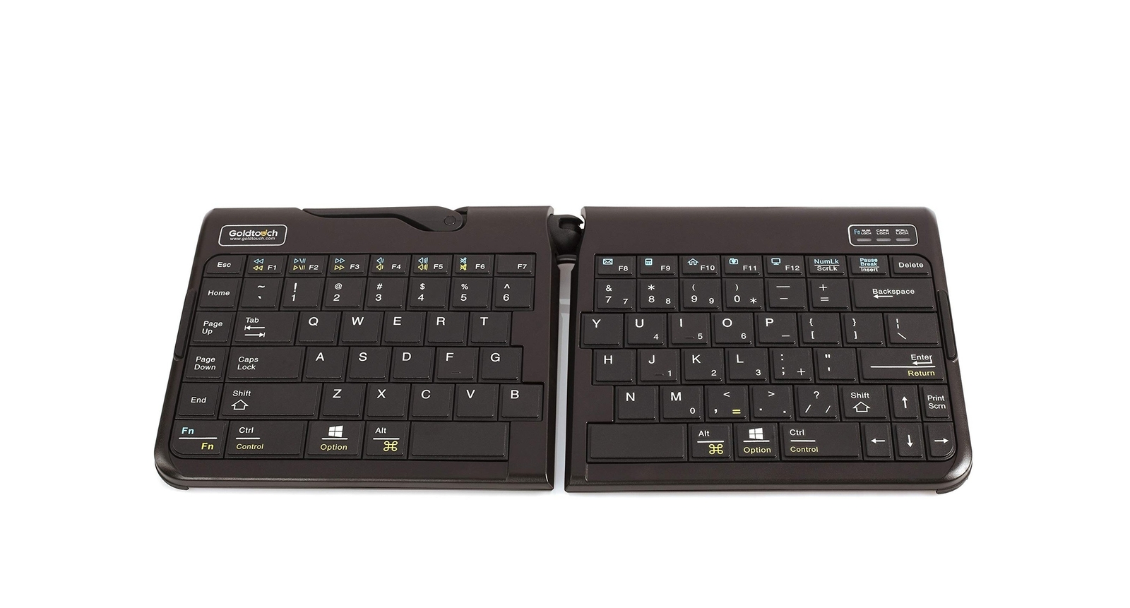 Goldtouch GTP-0044 Go2 Mobile Keyboard, Portable Foldable Travel Keyboard wi...
