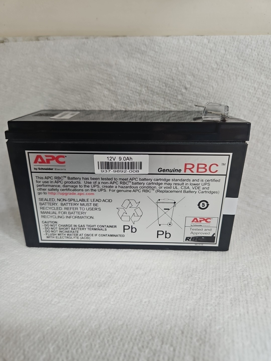 APC Replacement Battery Cartridge #17 (RBC17)