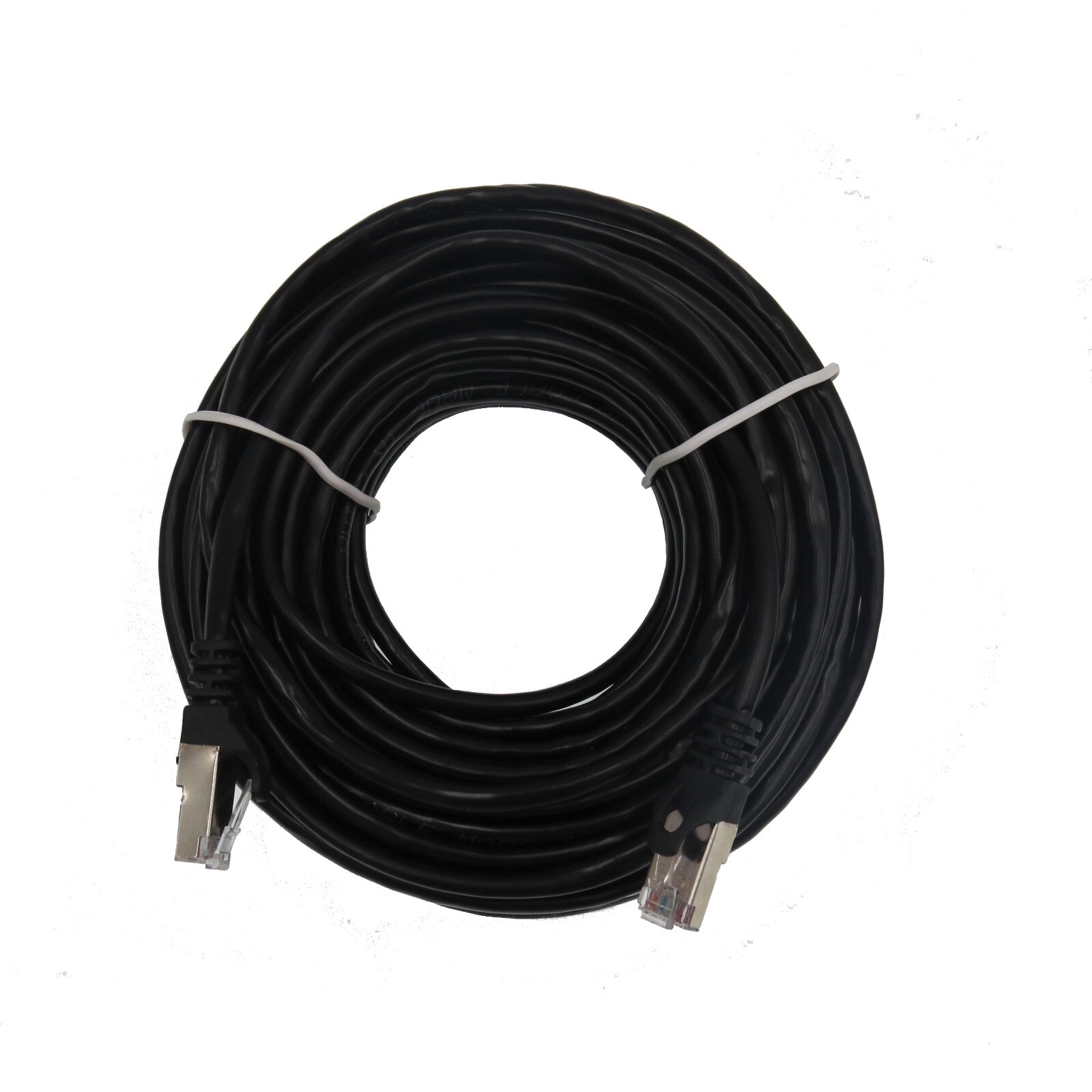 1 x Black 60ft Cat5e RJ45 Cat5 Ethernet Network Cable for Routers, Computers,DVR