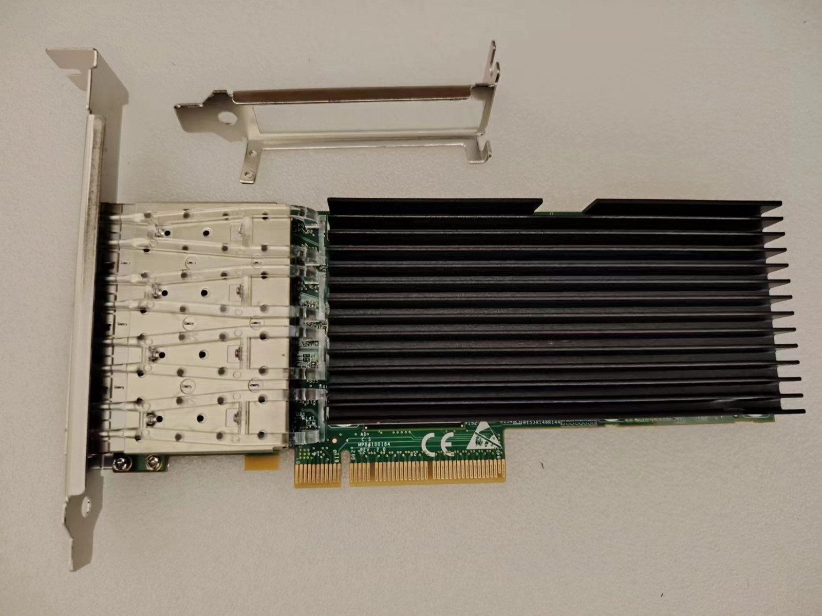Silicom PE310G4SPI9L-XR-CX3  FE 10GBe SFP+ Quad Port Server Adapter  X520-DA4