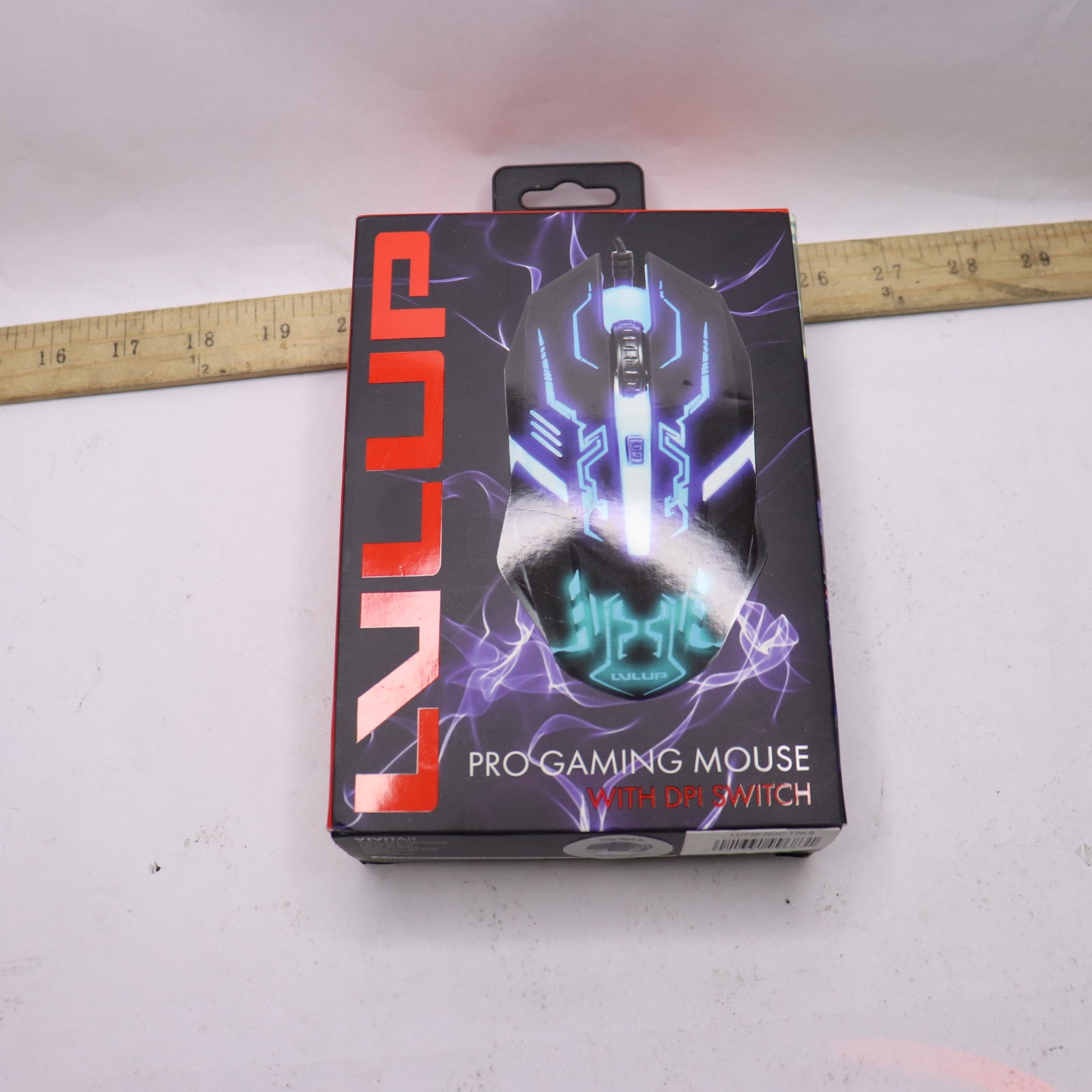 Vivitar LVLUP Pro Gaming Mouse with DPI Switch LU736