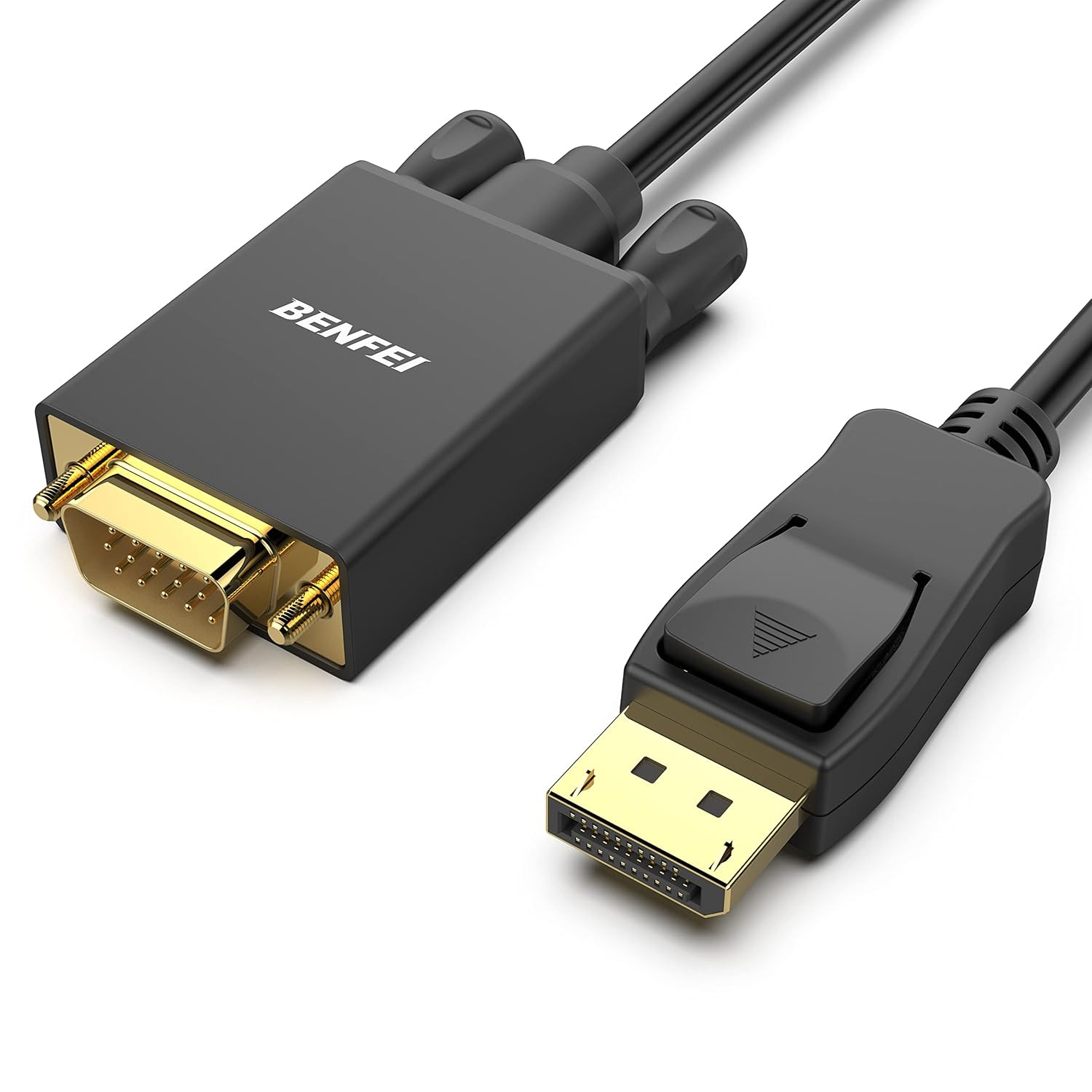 Displayport to VGA 10 Feet Cable, Uni-Directional DP Displayport