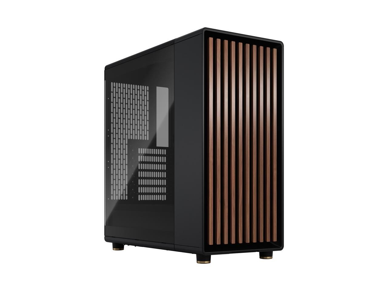 Fractal Design North ATX mATX Mid Tower PC Case - North Charcoal Black with