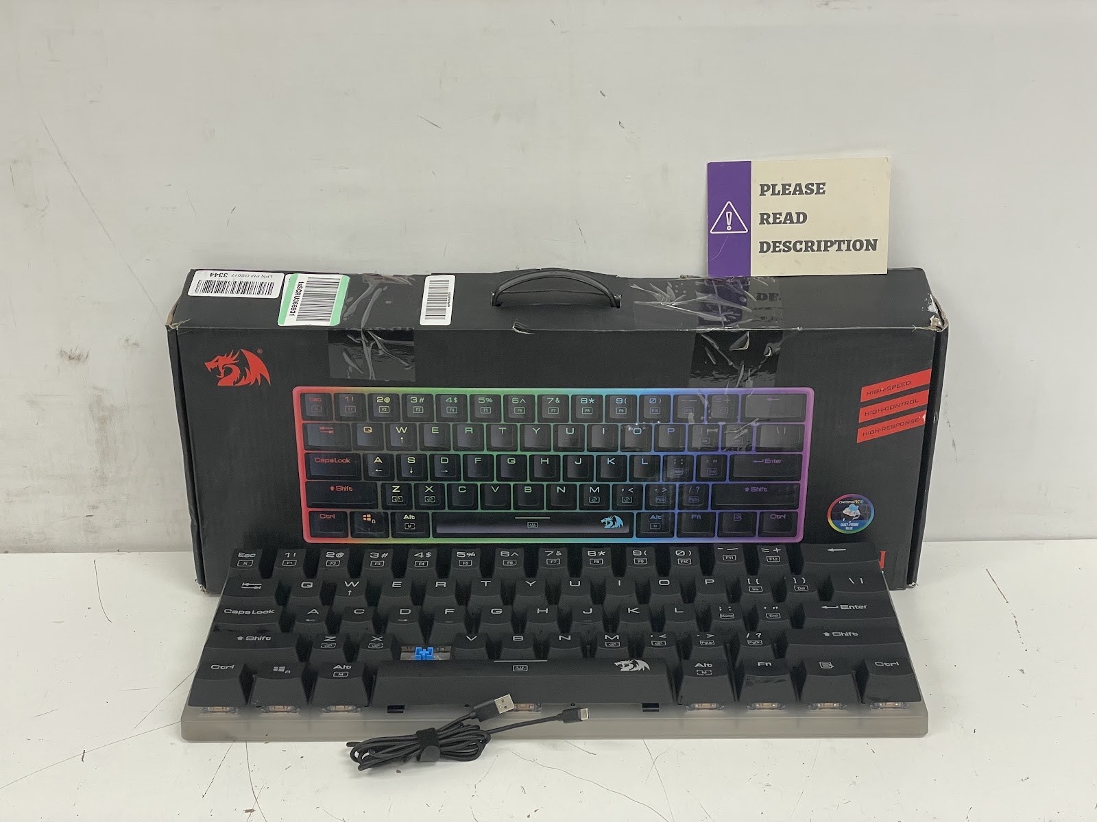 Redragon K605 Giant Mechanical Gaming Keyboard - Outemu Blue Switch