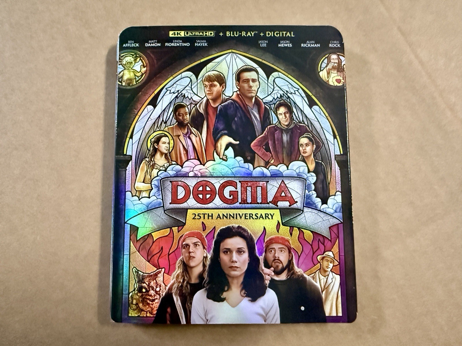 DOGMA 25TH ANNIVERSARY (4K ULTRA HD + BLU RAY + DIGITAL  W/SLIPCOVER) NEW