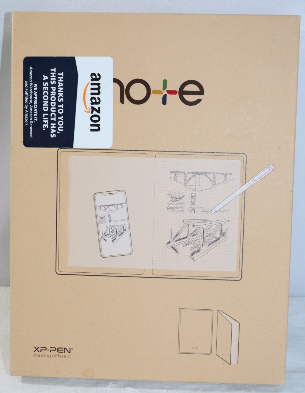 Title: XP-Pen Note Plus Bluetooth Smart Notebook Handwriting Tablet Used Tested