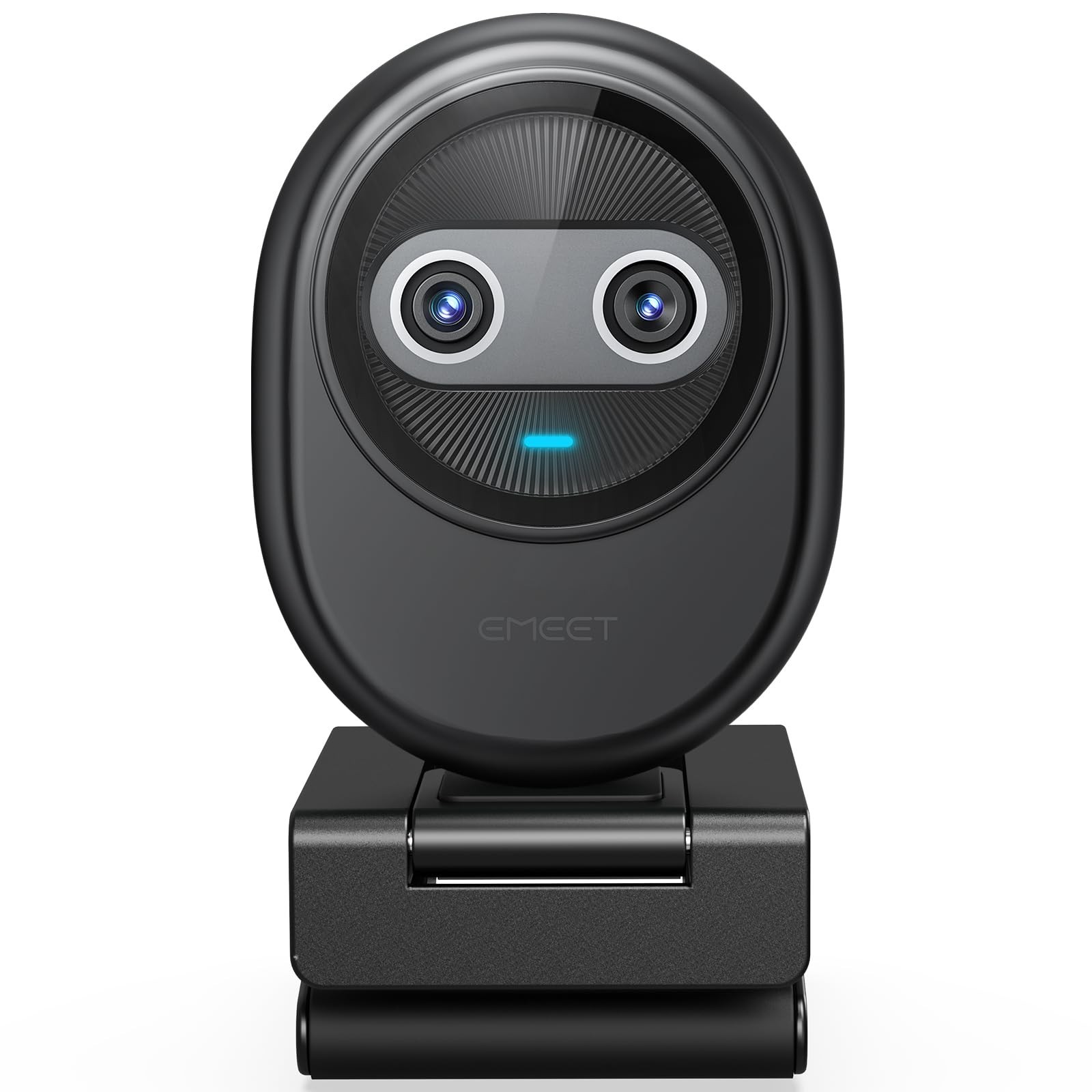 EMEET Piko 4K Dual Camera AI Webcam Streaming 3 Mics USB Web Cam for PC Mac