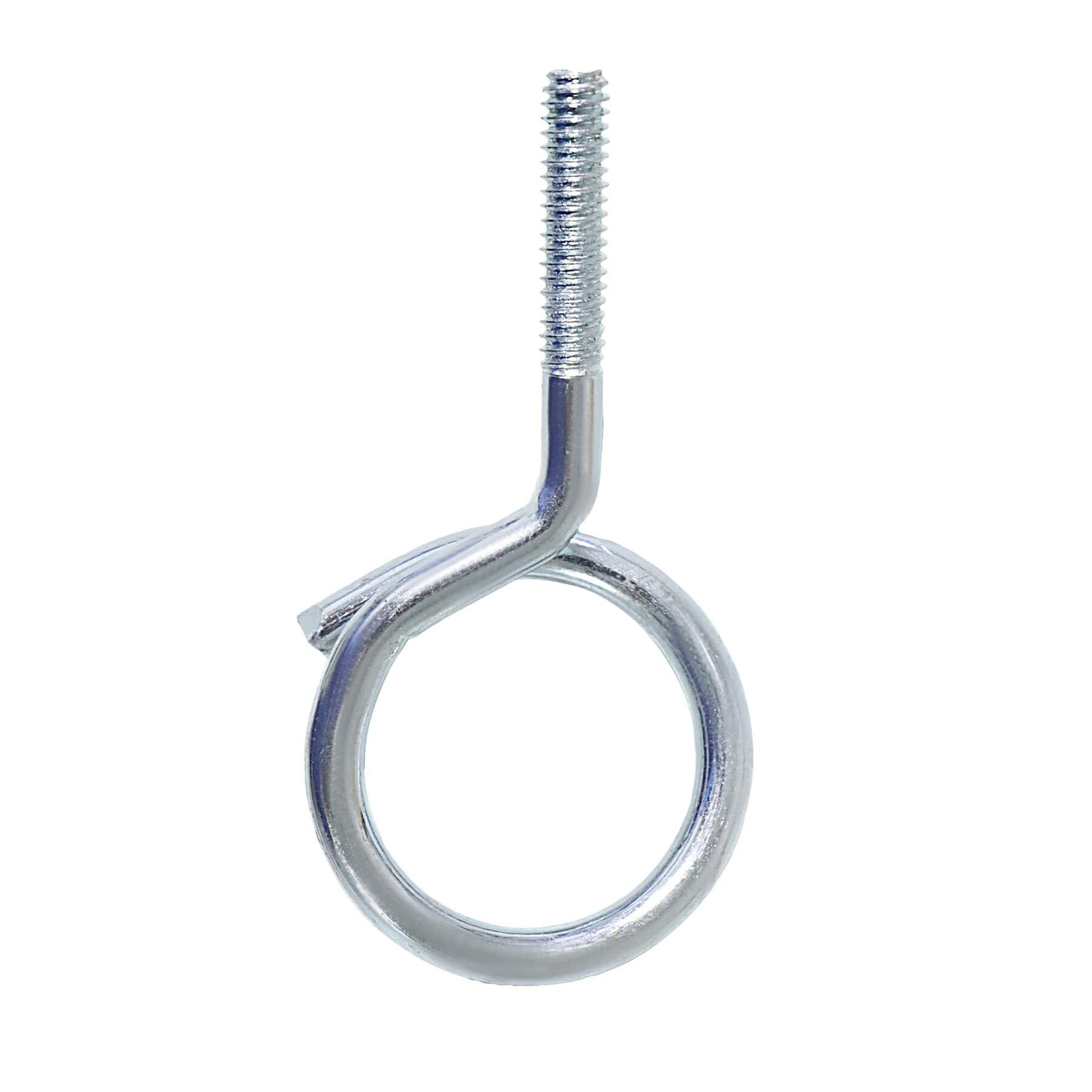 NIDAYE 1/4"-20 Machine Threaded Bridle Rings, 1-1/4" Diameter Heavy Duty Cabl...
