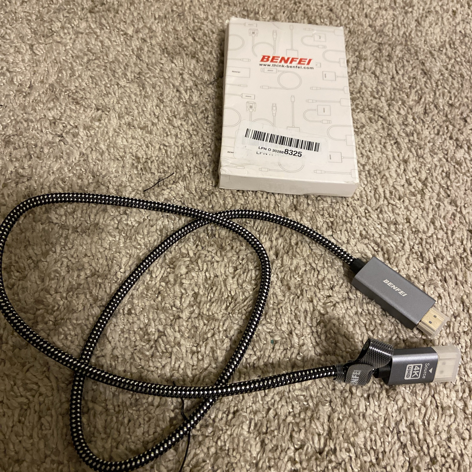 BENFEI Cable - 3 Feet Male To Male