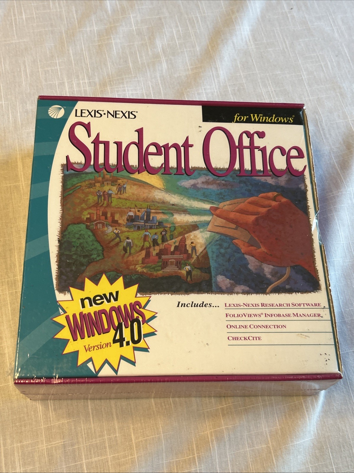 Lexis-Nexis Student Office for Windows Version 4.0- Super Rare - Factory Sealed-