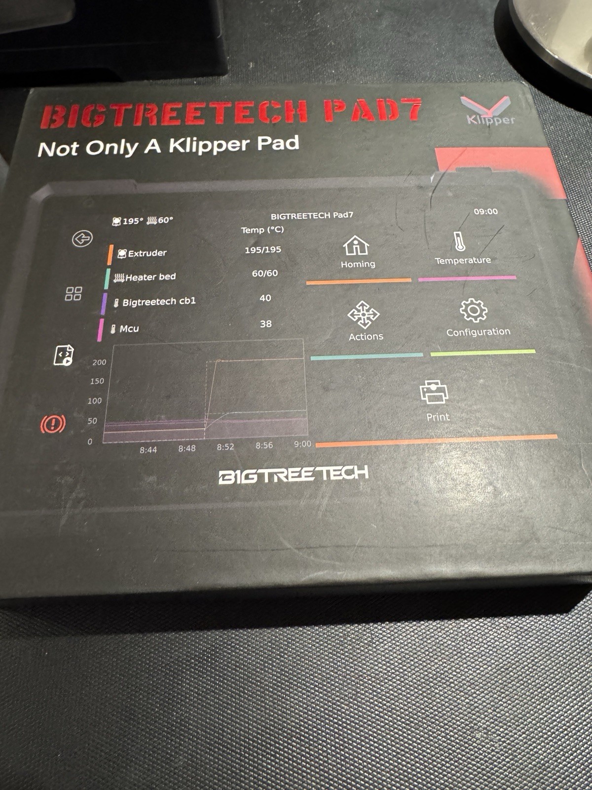BIGTREETECH PAD 7 Touch Screen Based on Klipper firmware 7 inch