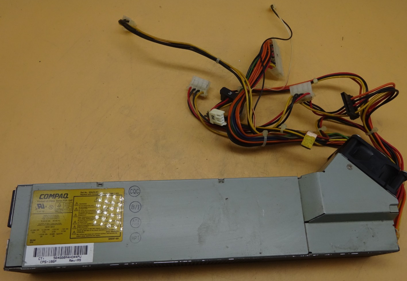 Compaq CPS-186P SERIES:PDP124P 20Pin REV:R9 Power Supply 185W #NT5073