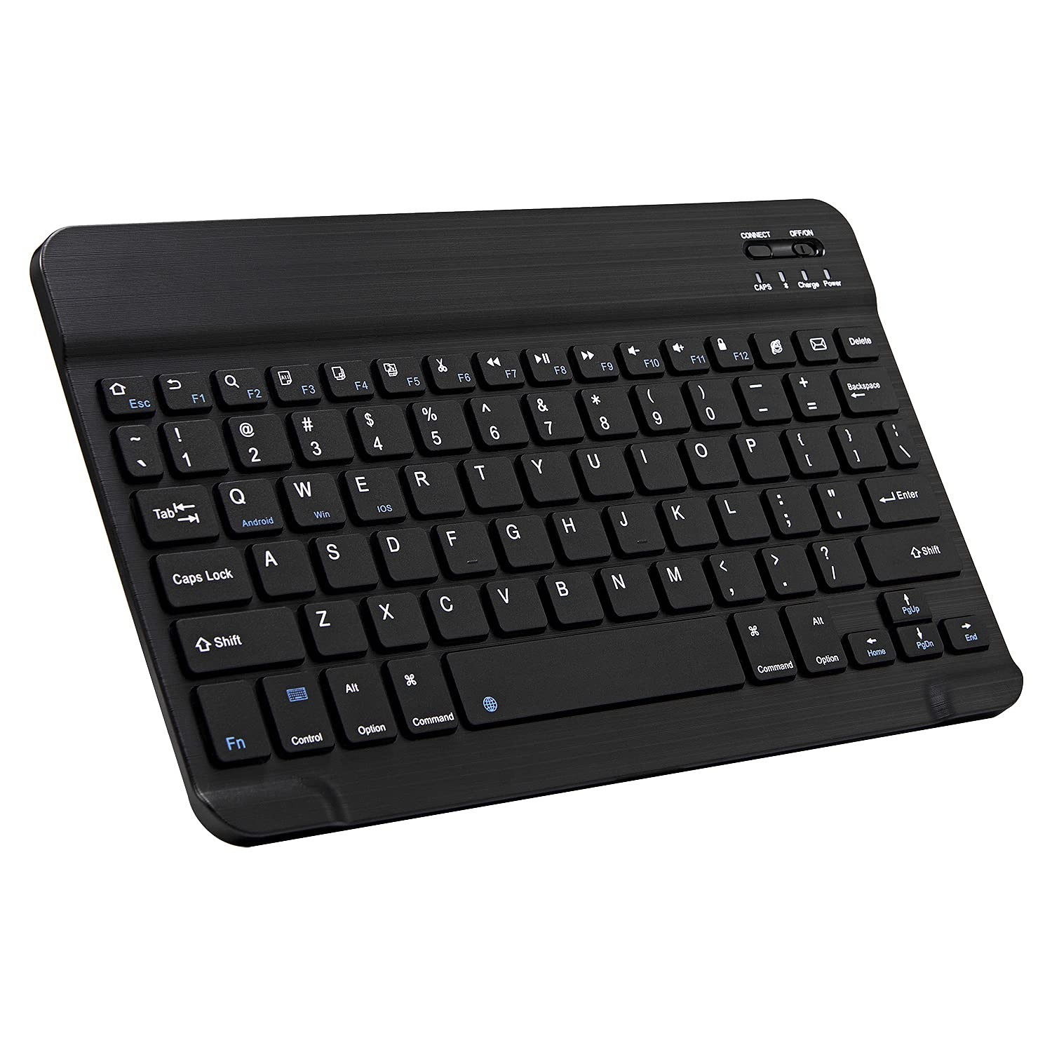 Ultra-Slim Bluetooth Keyboard Portable Mini Wireless Keyboard Rechargeable fo...