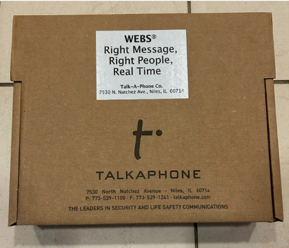 Talkaphone VOIP-500E Single Button Native VoIP Emergency Phone