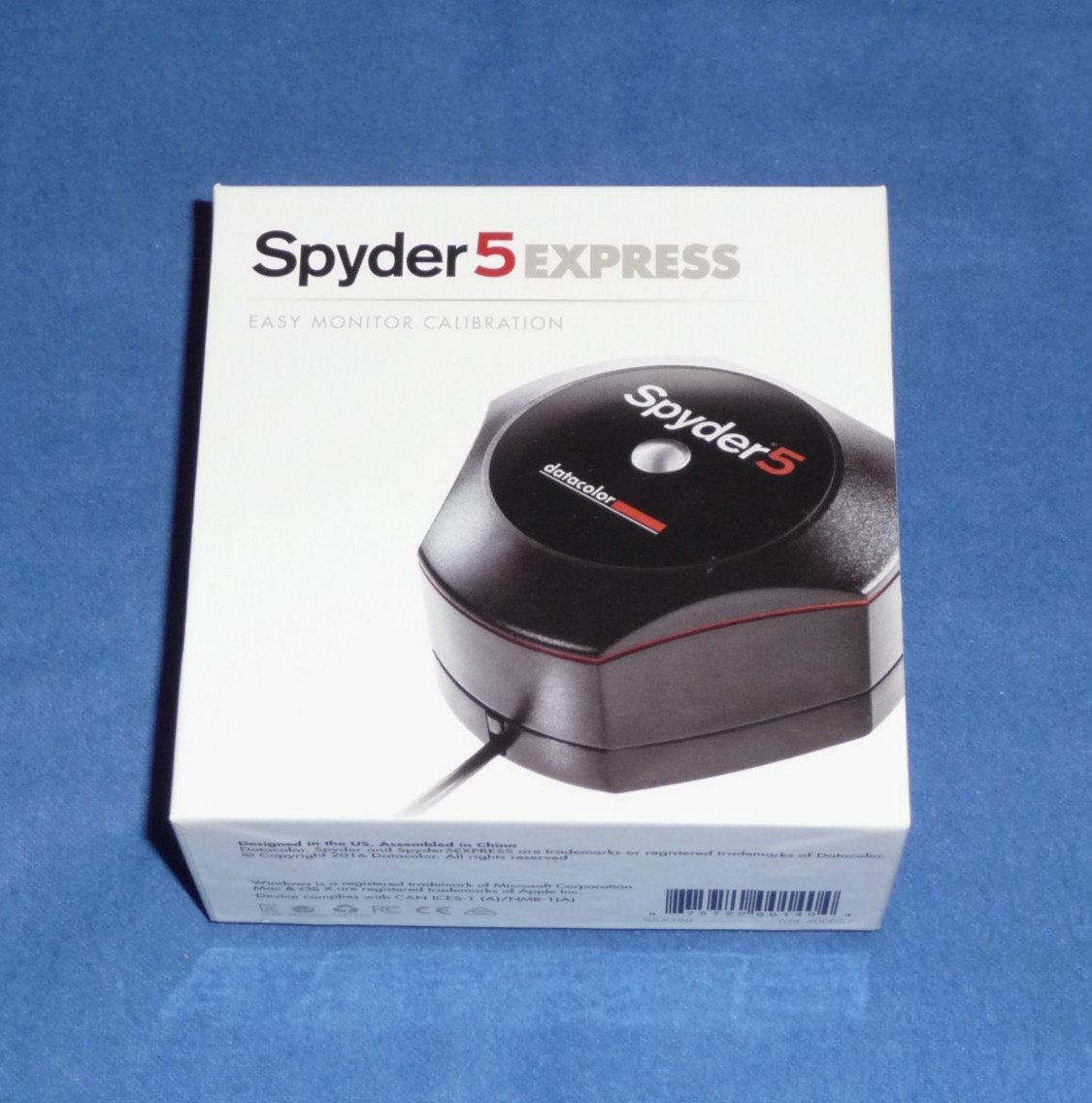 Datacolor Spyder 5 Express Monitor Calibration Tool S5X100 - TESTED
