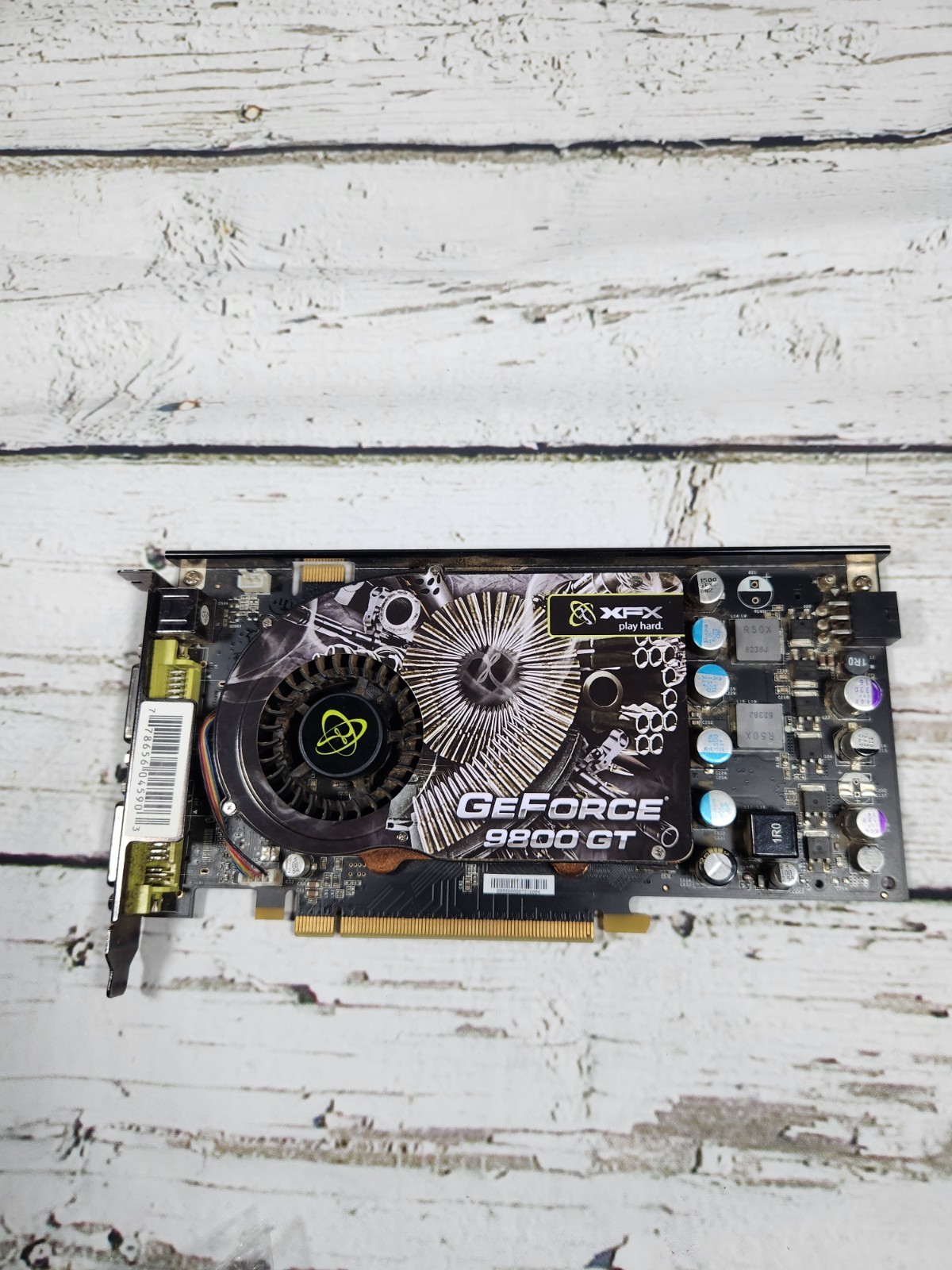 XFX GeForce 9800 GT 512MB DDR3 512MB DVI DVI S-VIDEO UNTESTED 