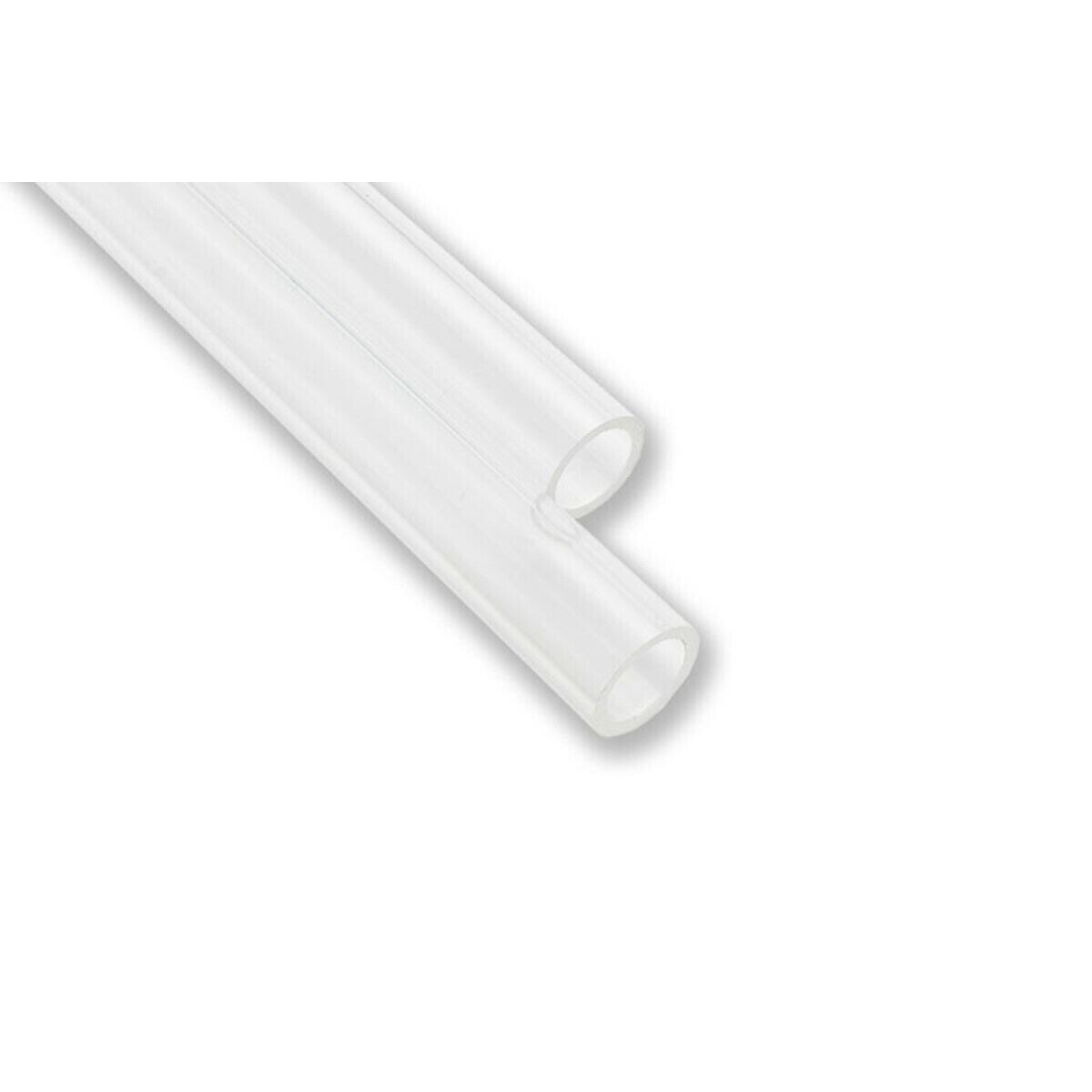 EKWB EK-HD PETG Tube, 10/12mm, 500mm, Clear, 8-pack