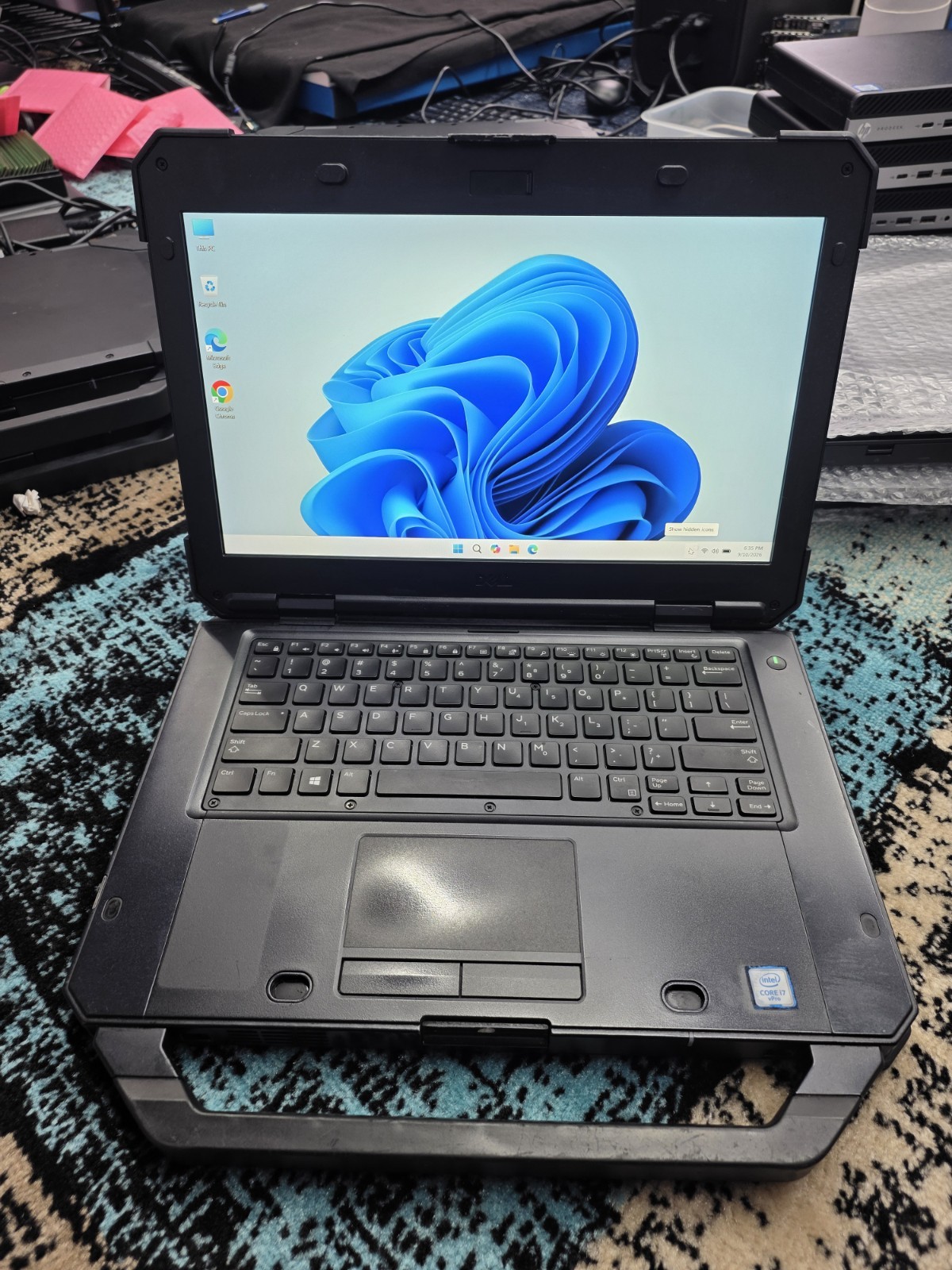 Dell Latitude 5420 Rugged Touch 14" i7-8650U 16GB RAM 512G SSD Radeon RX540.#D65