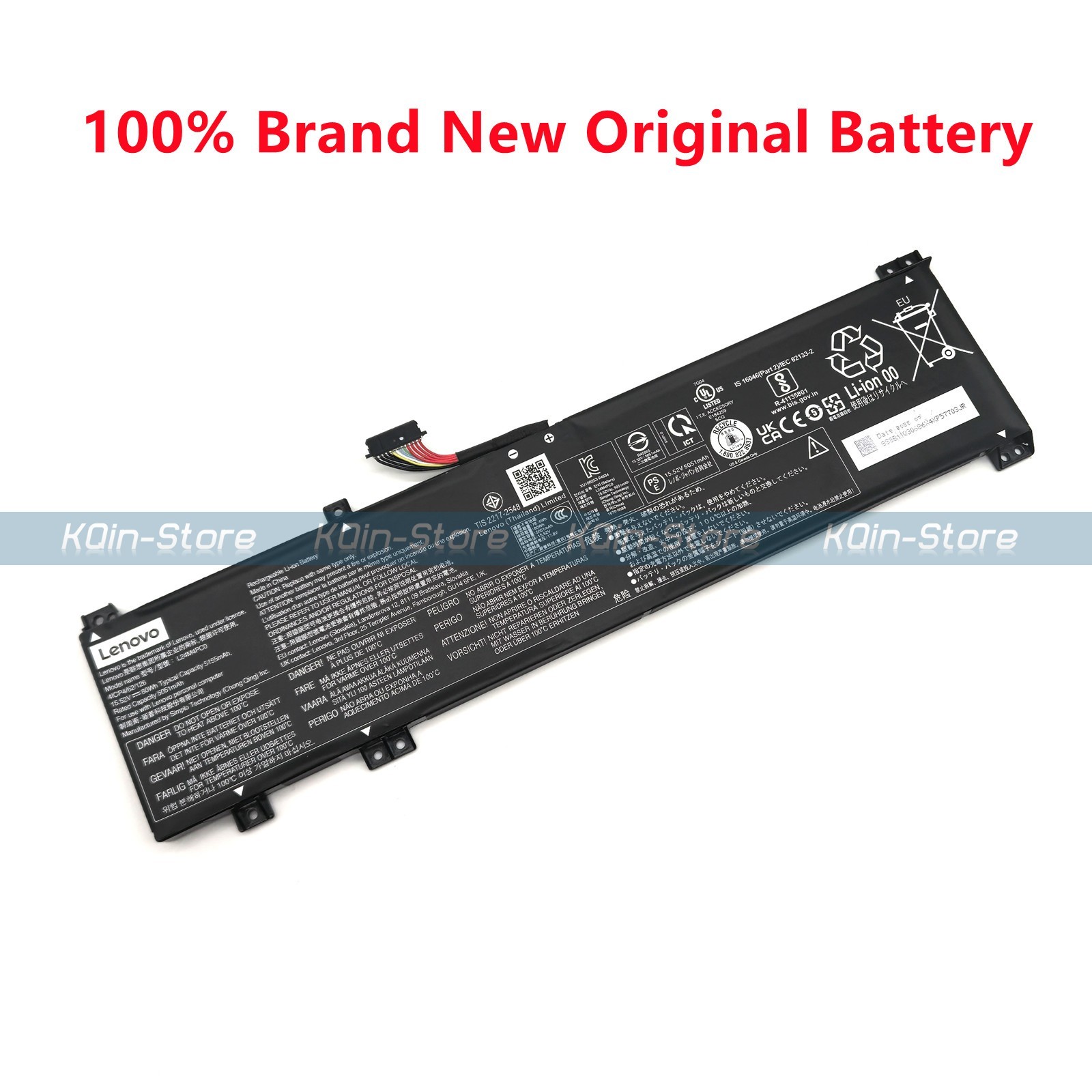 New Genuine Lenovo  L24C4PC0 L24N4PC0 Battery for Lenovo Legion 5 15IRX10 83LY