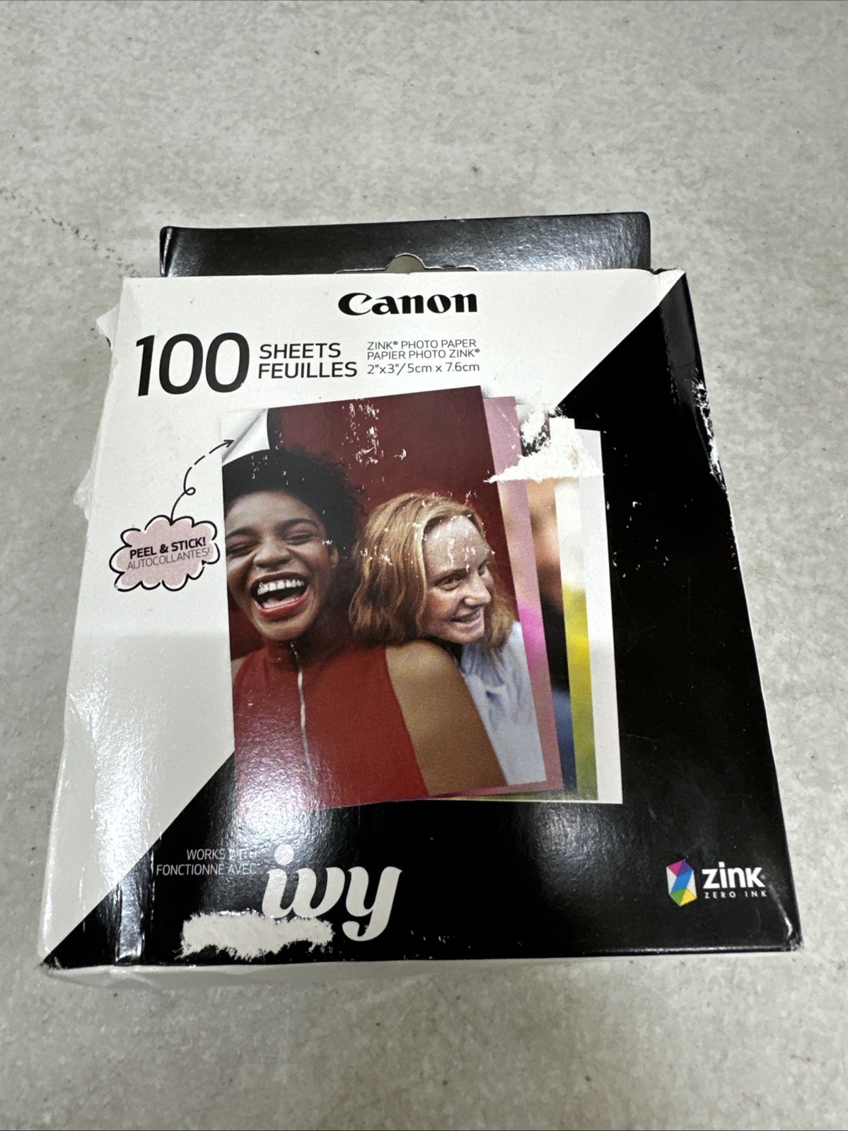 Canon - ZINK Glossy Photo 2" x 3" 100-Count Paper