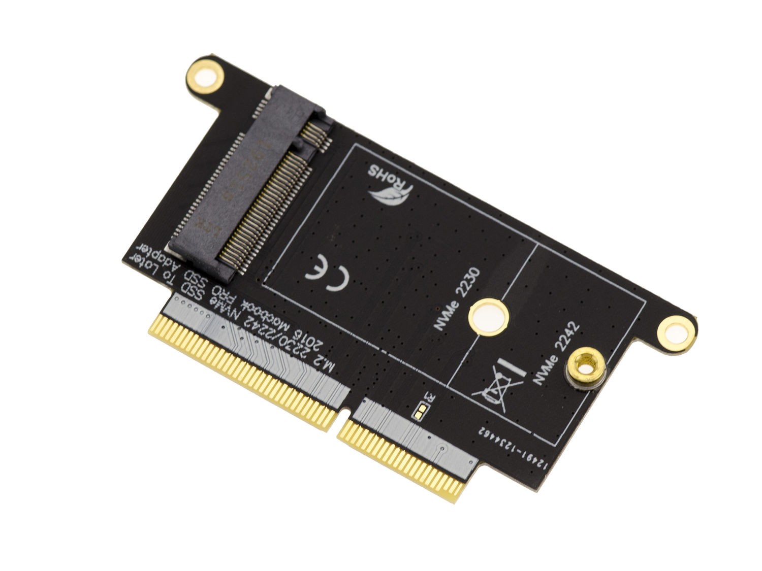 Adapter M2 (M.2 NGFF) SSD MacBook Pro A1708 (2016 2017) 22+34 Pin Sintech