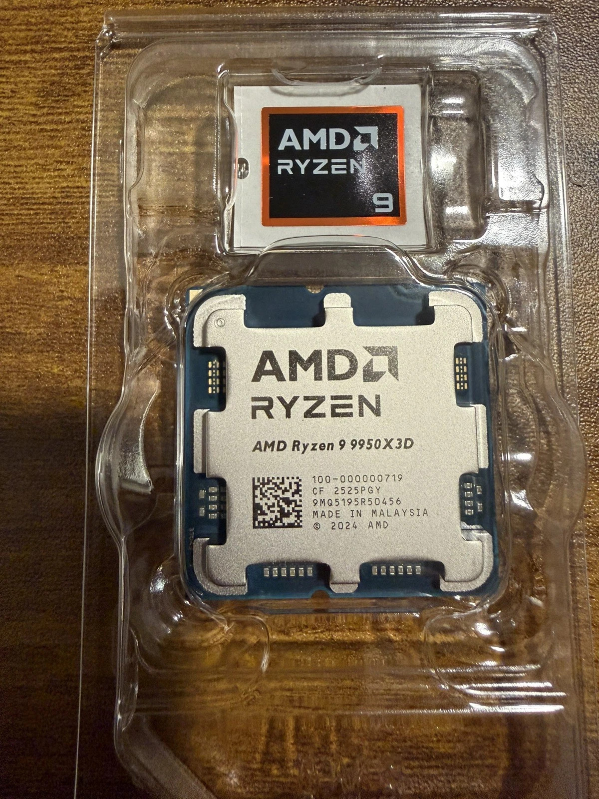AMD Ryzen 9 9950X3D 16-Core 32-Thread AM5 Desktop Processor Open Box