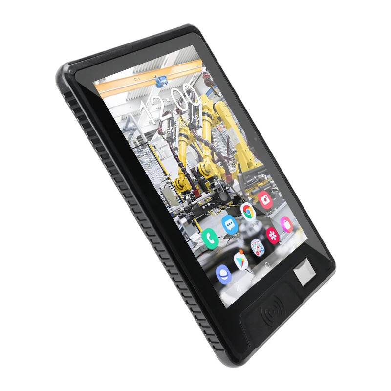 Industrial 10 Inch Wall Mount 4g Tablet Rugged Fingerprint Tablet Terminals